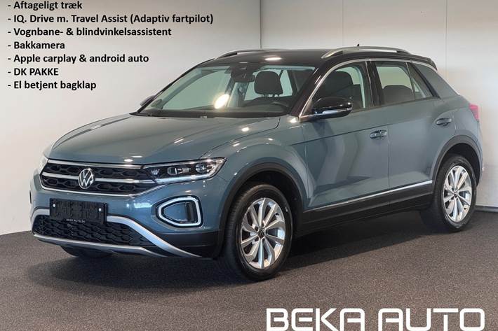 Grøn VW T-Roc fra 2022