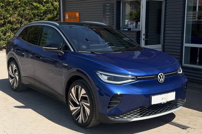 Blå VW ID.4 fra 2020