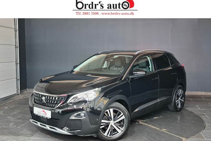 Sort Peugeot 3008 fra 2018
