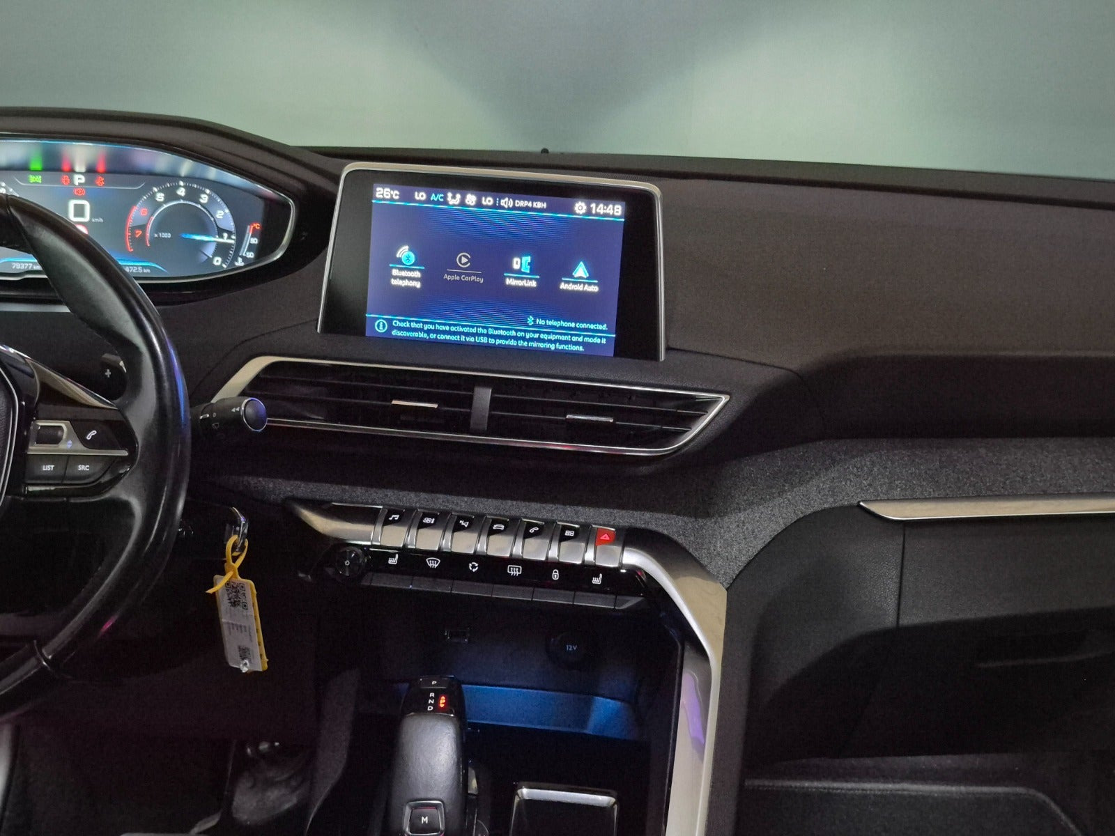 Sort Peugeot 3008 fra 2018