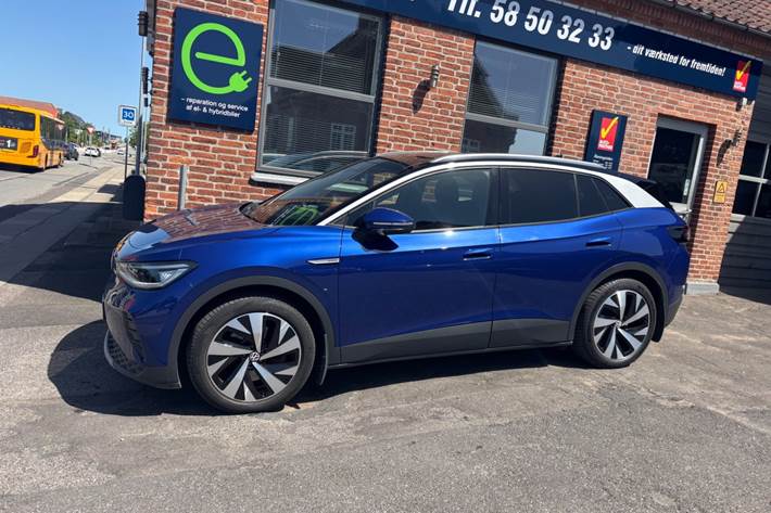 Blå VW ID.4 fra 2022