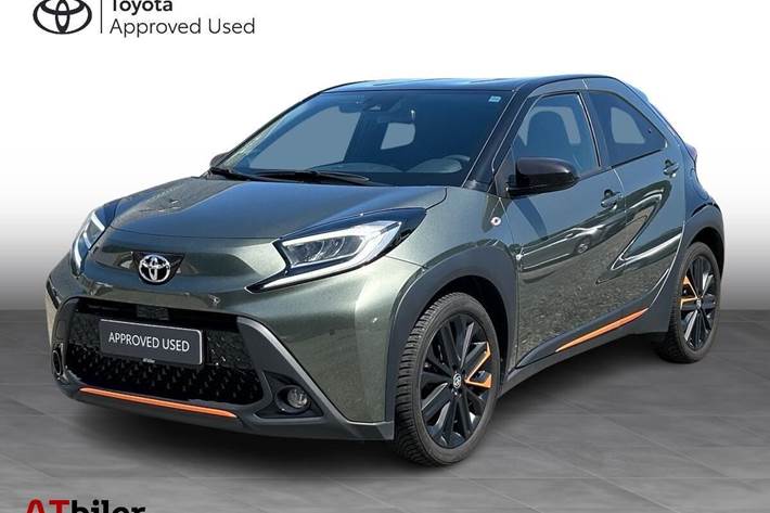 Grøn Toyota Aygo X fra 2022
