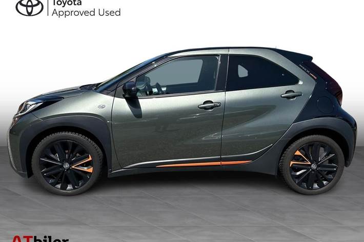 Grøn Toyota Aygo X fra 2022