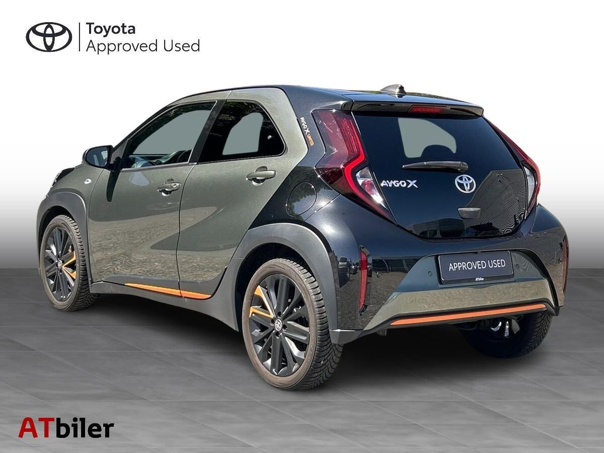 Grøn Toyota Aygo X fra 2022