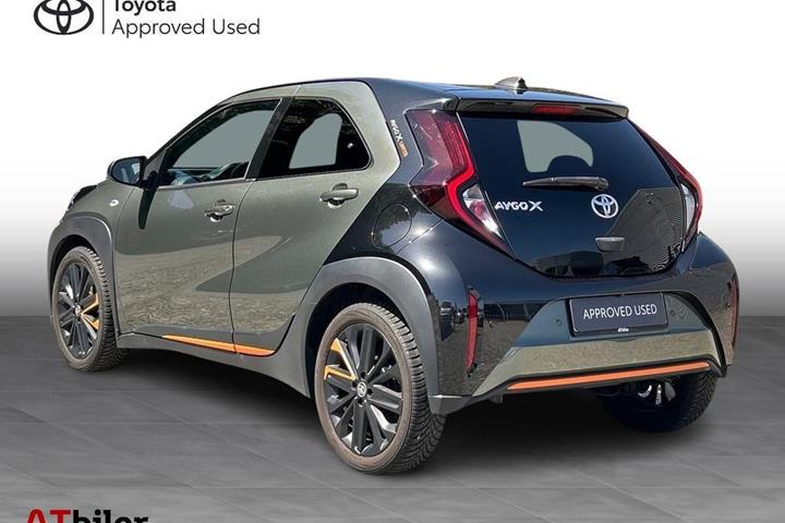 Grøn Toyota Aygo X fra 2022