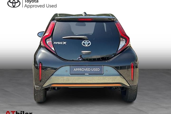 Grøn Toyota Aygo X fra 2022