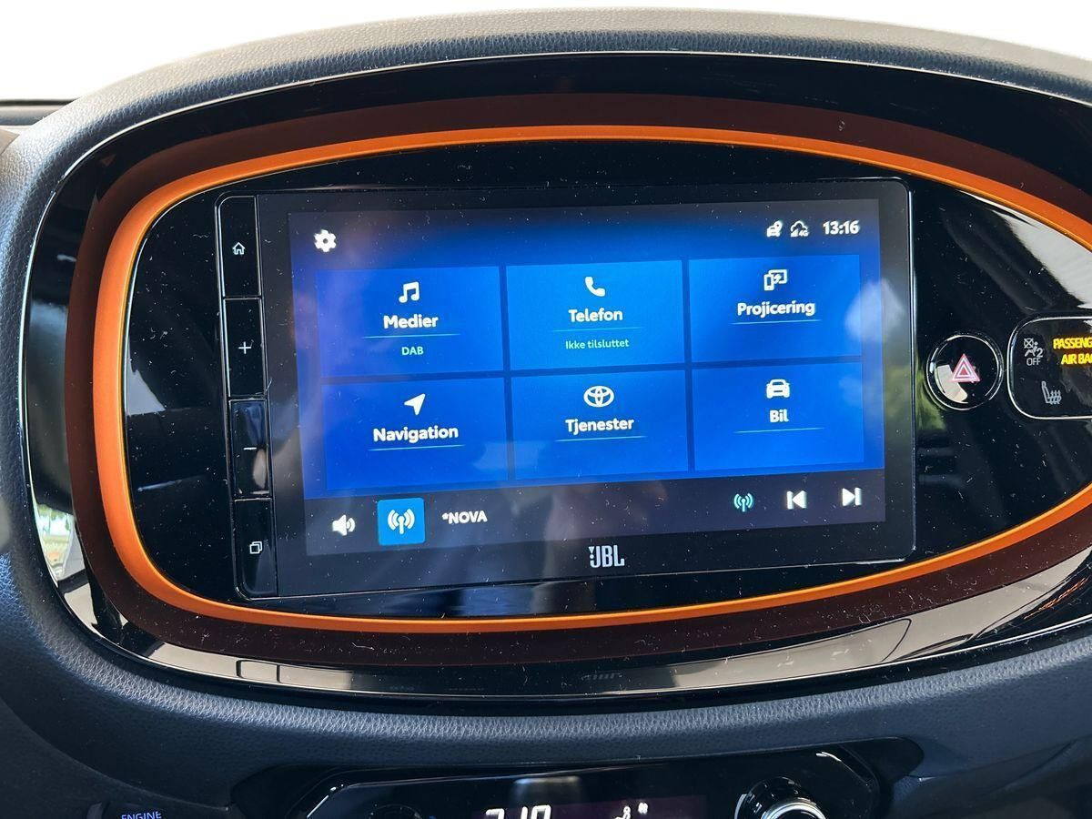Grøn Toyota Aygo X fra 2022