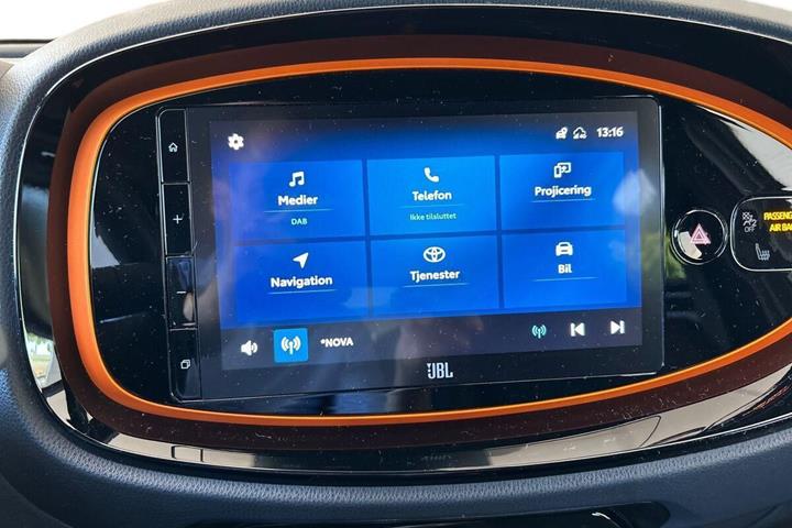 Grøn Toyota Aygo X fra 2022