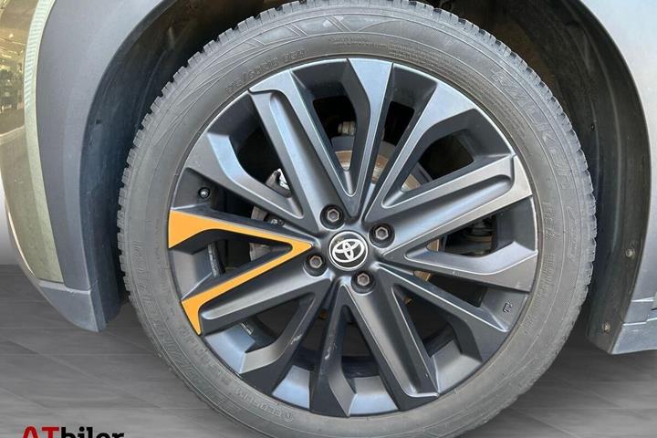 Grøn Toyota Aygo X fra 2022