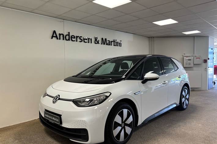 Hvid VW ID.3 fra 2023
