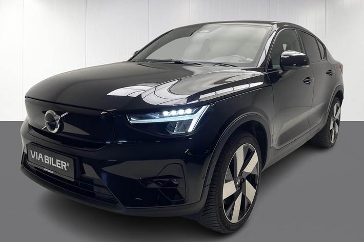 Sort Volvo C40 fra 2023
