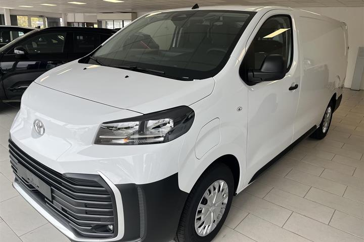 Hvid Toyota Proace Electric fra 2025