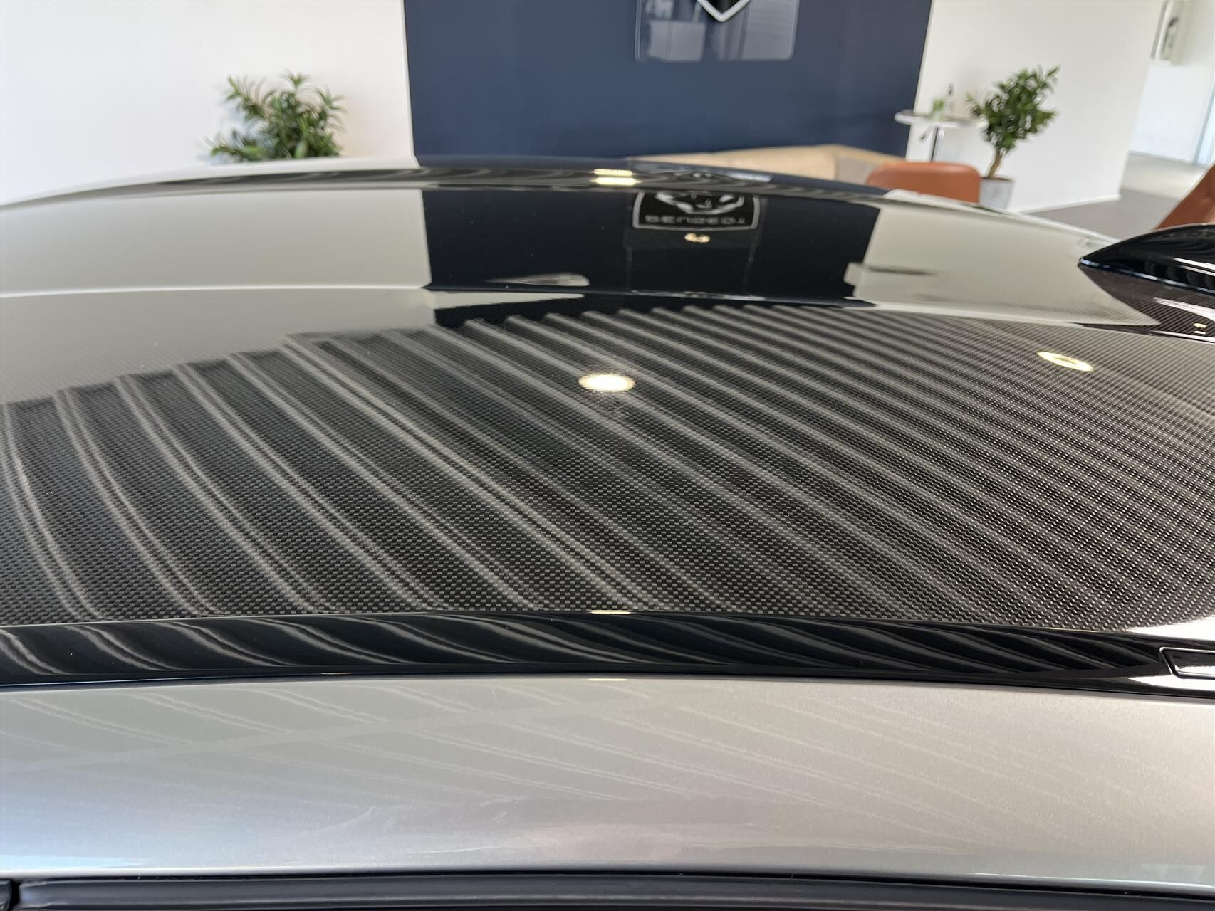 Sort BMW M5 fra 2019