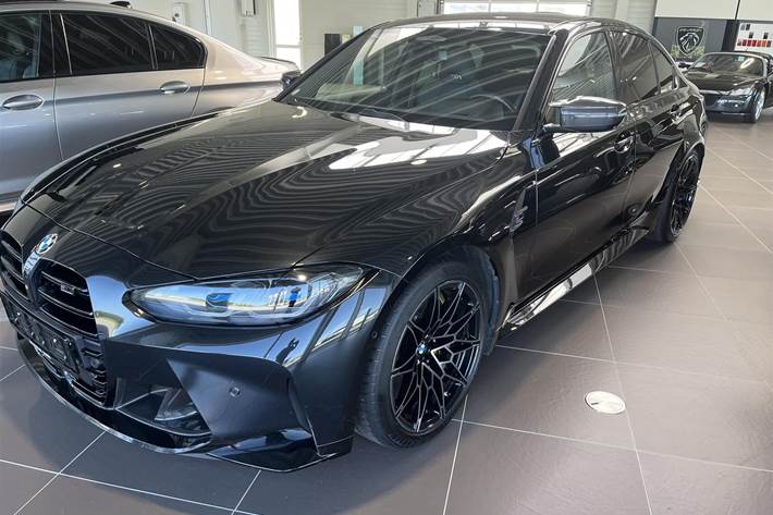 Sort BMW M3 fra 2022