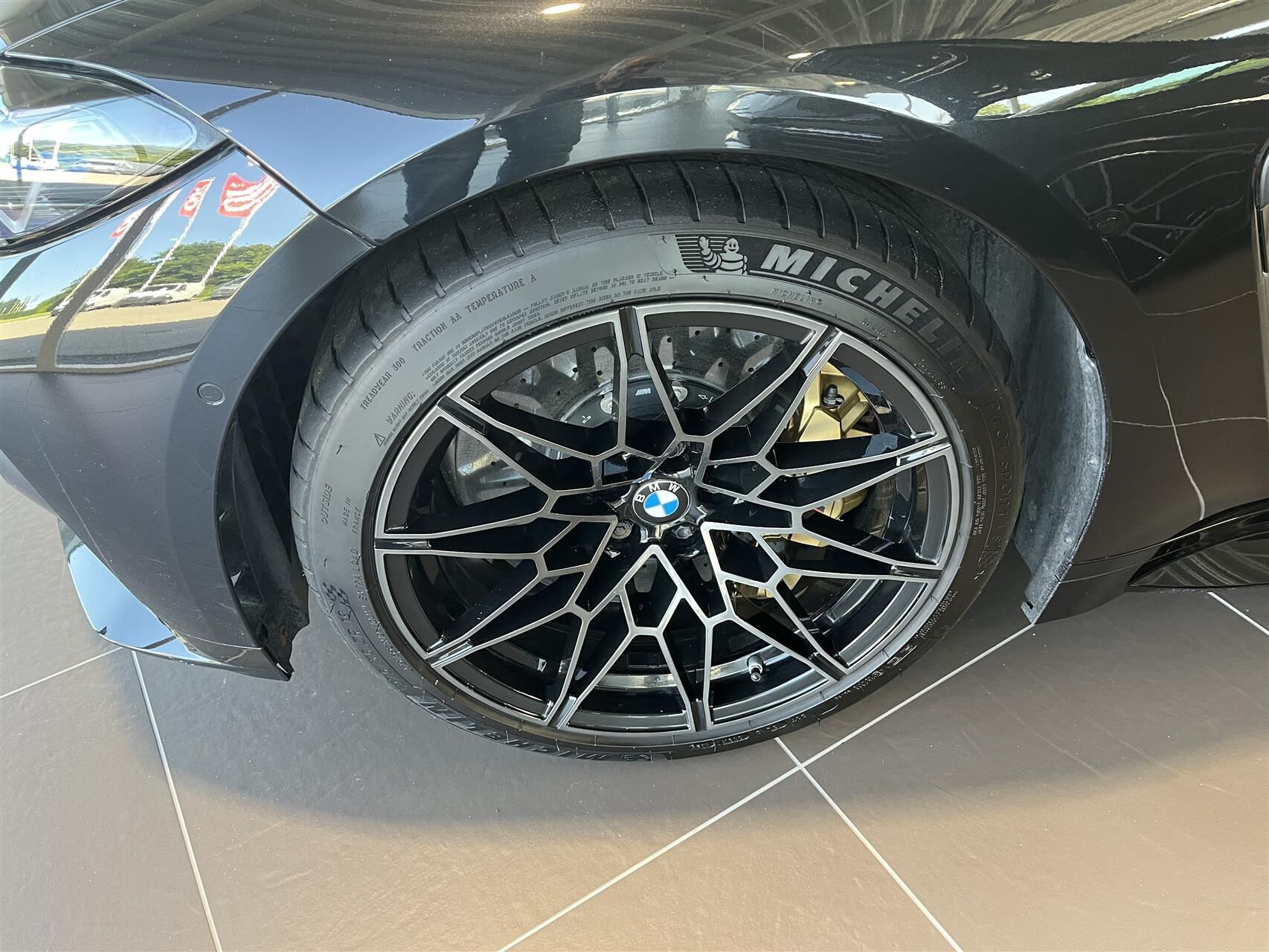 Sort BMW M3 fra 2022