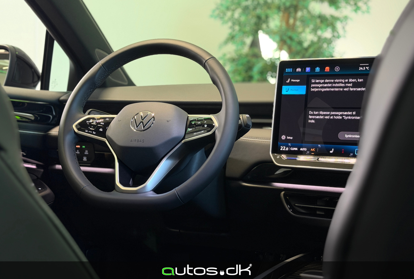 Blå VW ID.7 fra 2026