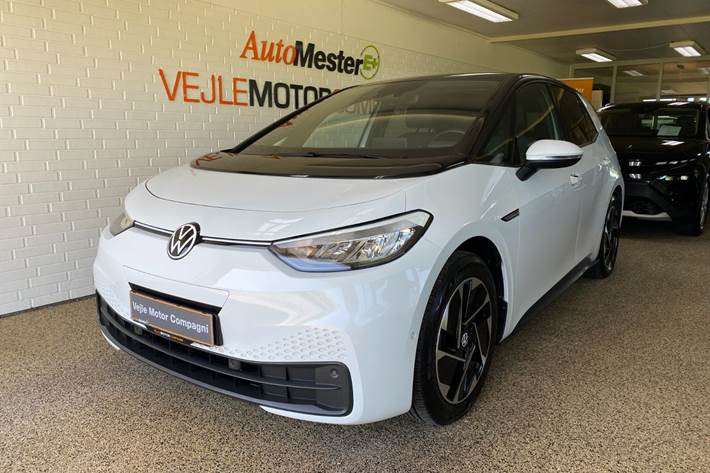 Hvid VW ID.3 fra 2022