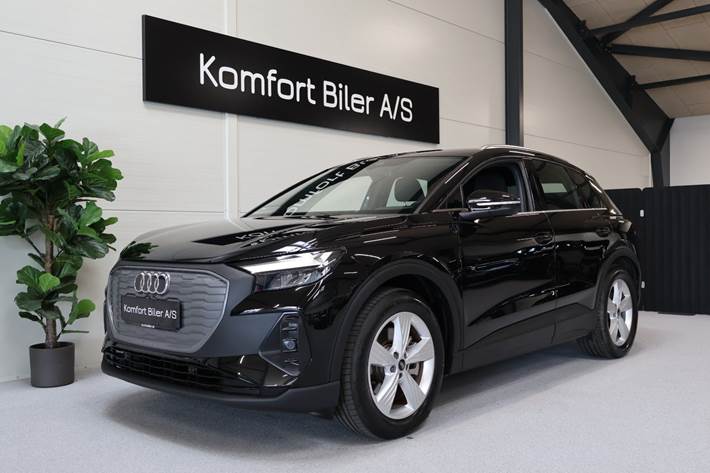 Sort Audi Q4 e-tron fra 2024