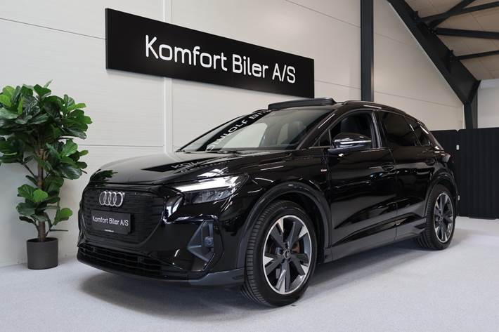 Sort Audi Q4 e-tron fra 2022