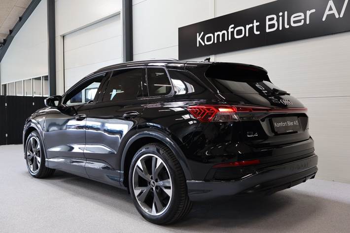 Sort Audi Q4 e-tron fra 2022