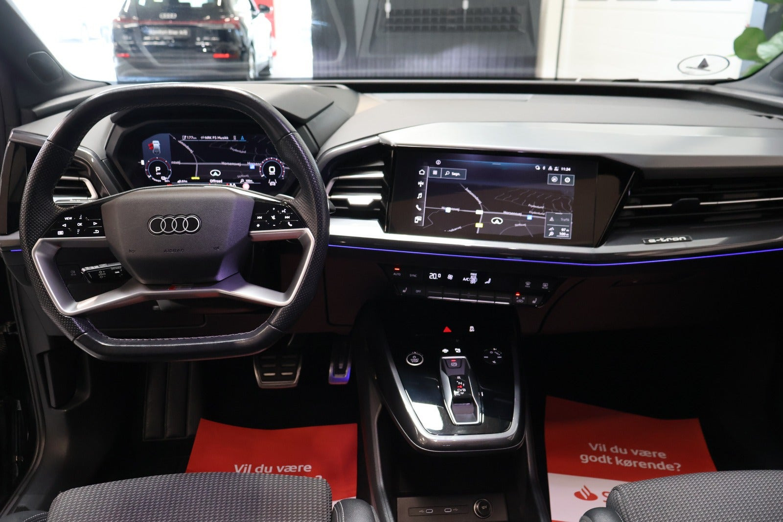 Sort Audi Q4 e-tron fra 2022