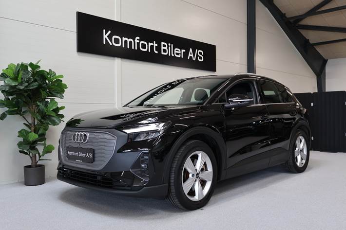 Sort Audi Q4 e-tron fra 2024