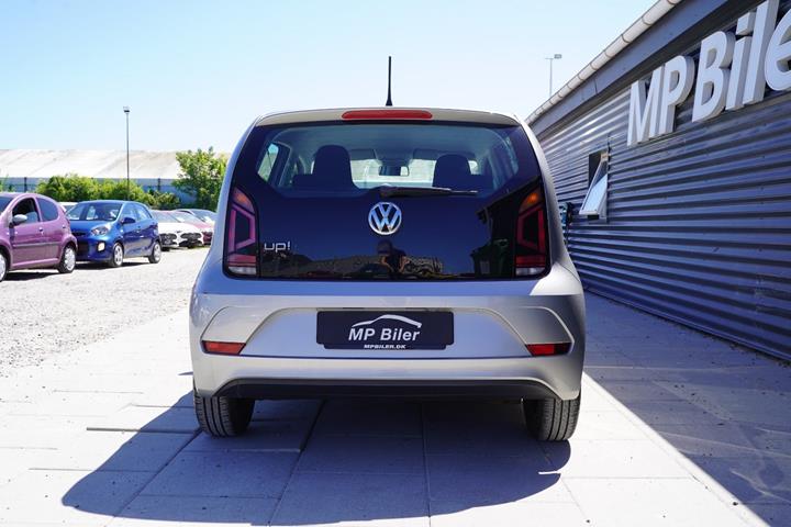 Sølv VW UP! fra 2017