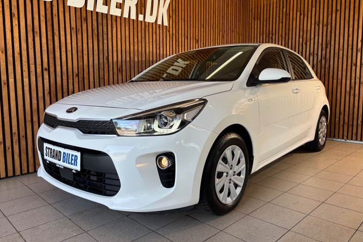 Hvid Kia Rio fra 2017