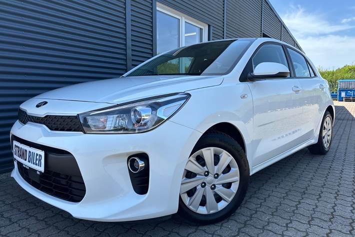 Hvid Kia Rio fra 2017