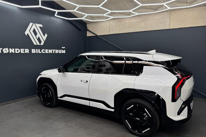 Hvid Kia EV3 fra 2025