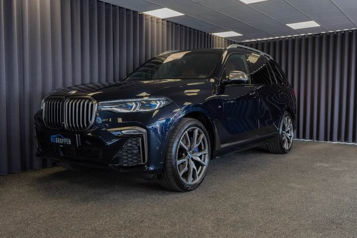 Sort BMW X7 fra 2019 set udefra
