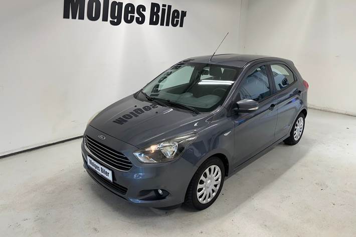 Grå Ford Ka+ fra 2016