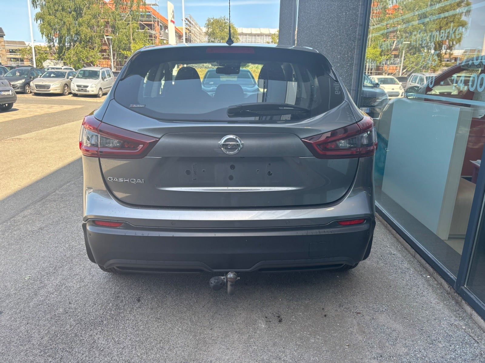 Grå Nissan Qashqai fra 2020