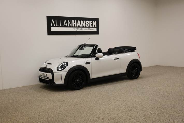Hvid Mini Cooper S fra 2023