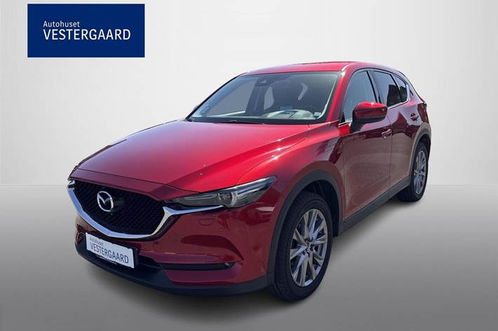 Rød Mazda CX-5 fra 2019