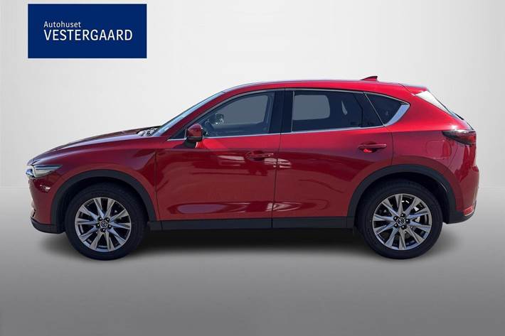 Rød Mazda CX-5 fra 2019
