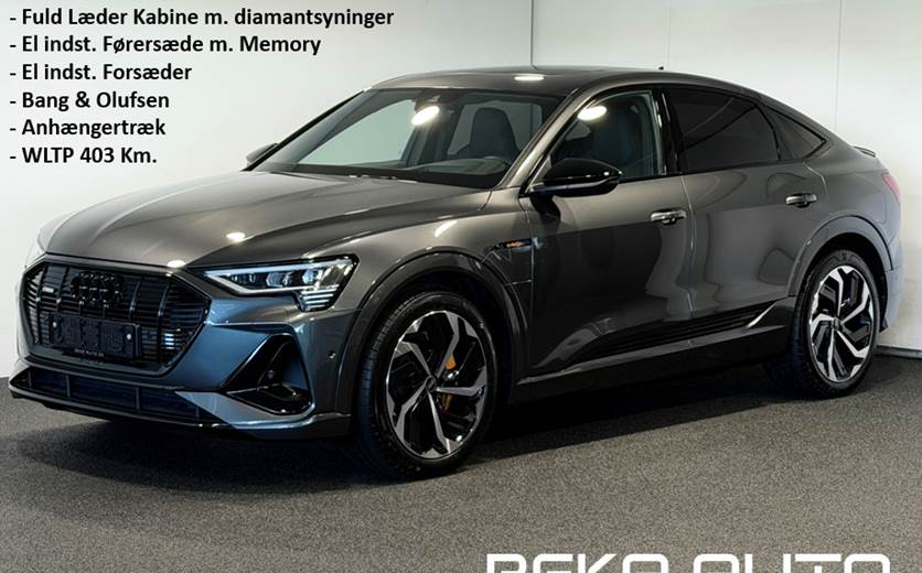 Audi e-tron 55 S-line Sportback quattro
