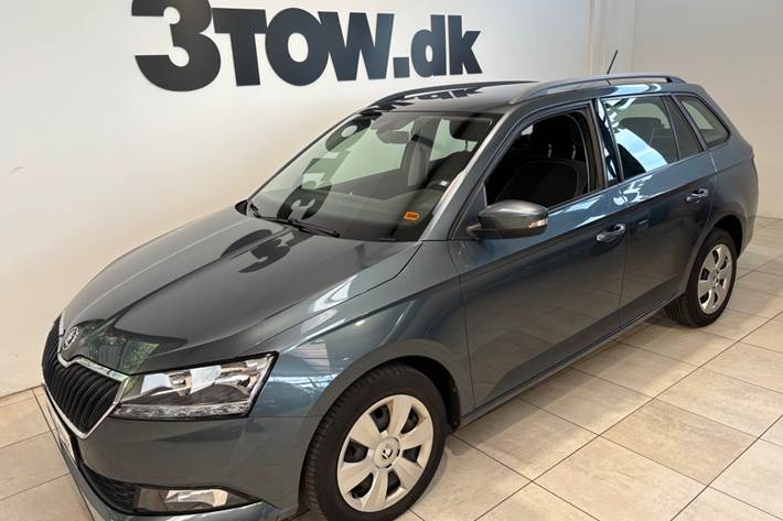 Sort Skoda Fabia fra 2019