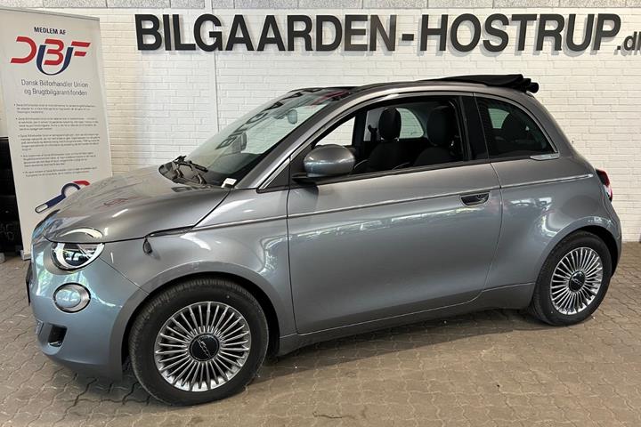 Sort Fiat 500e fra 2023