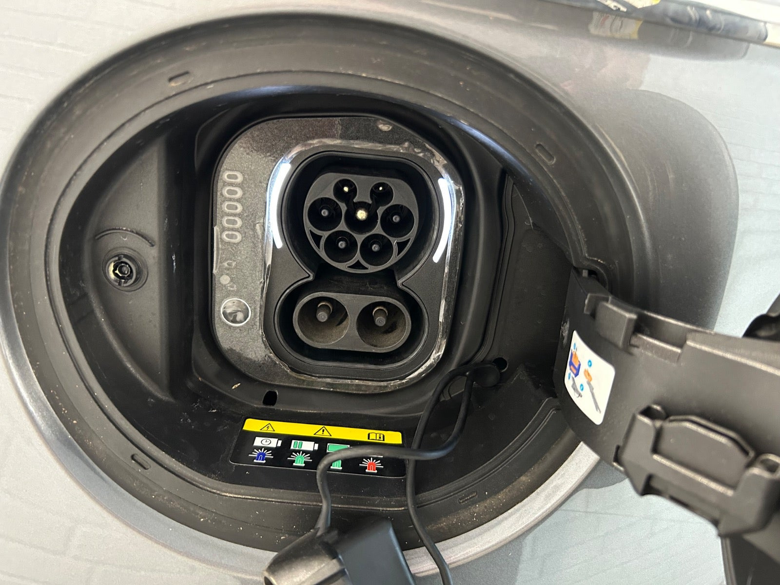 Sort Fiat 500e fra 2023