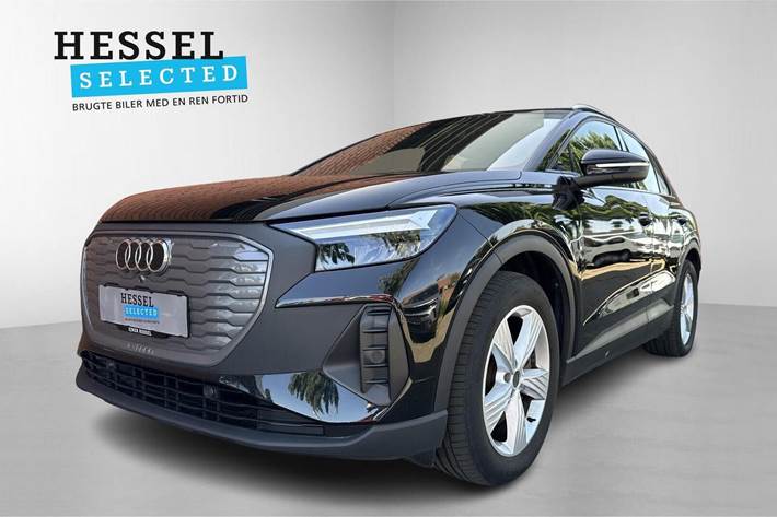 Sort Audi Q4 e-tron fra 2023