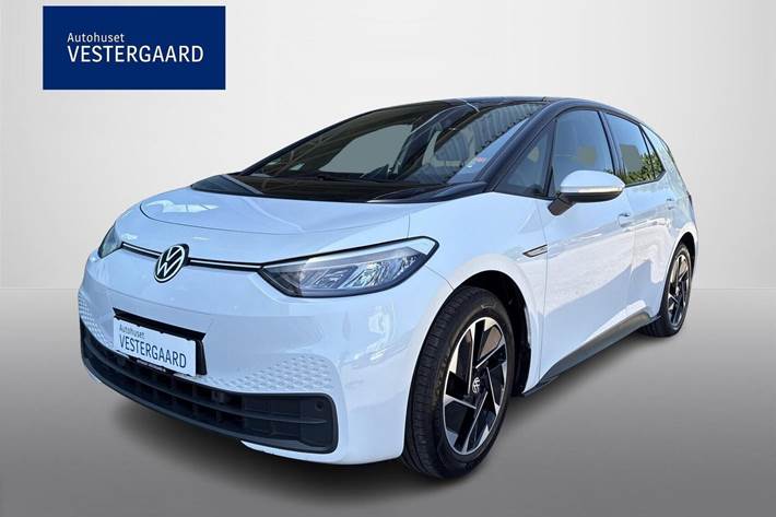 Hvid VW ID.3 fra 2022