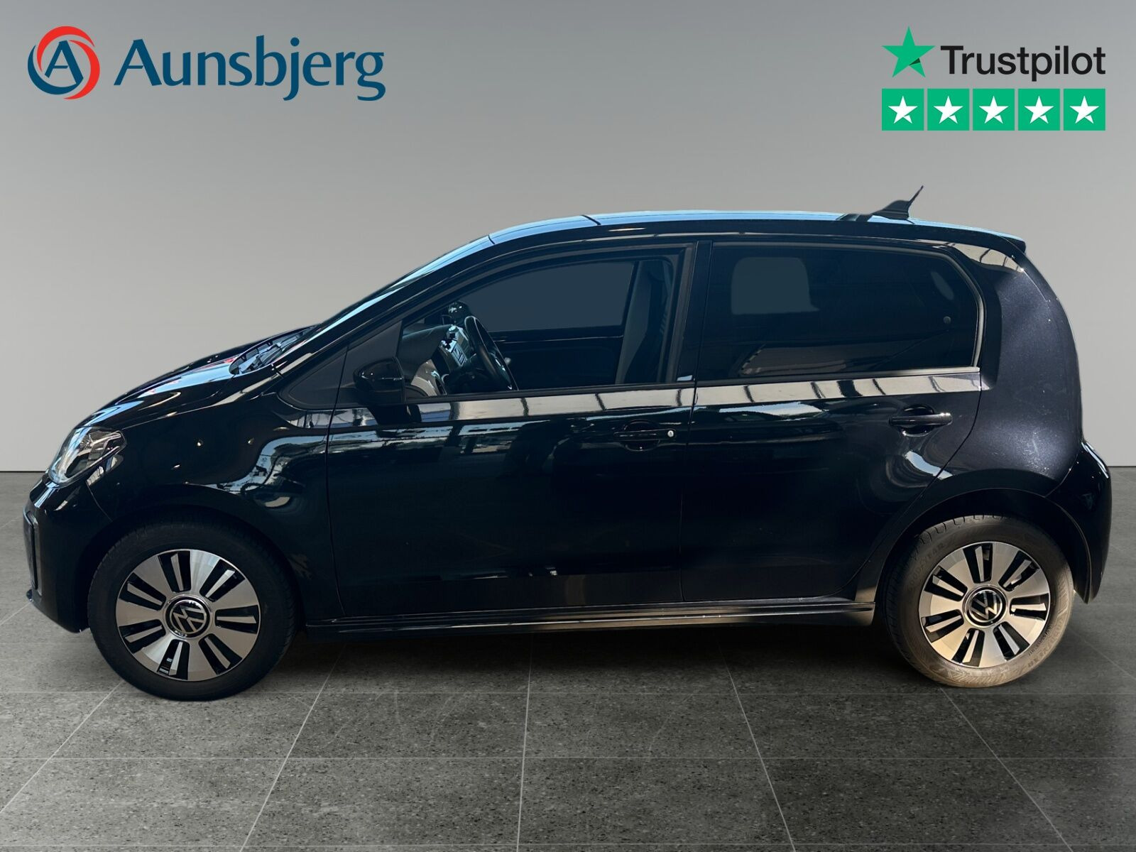 Sort VW E-UP! fra 2021