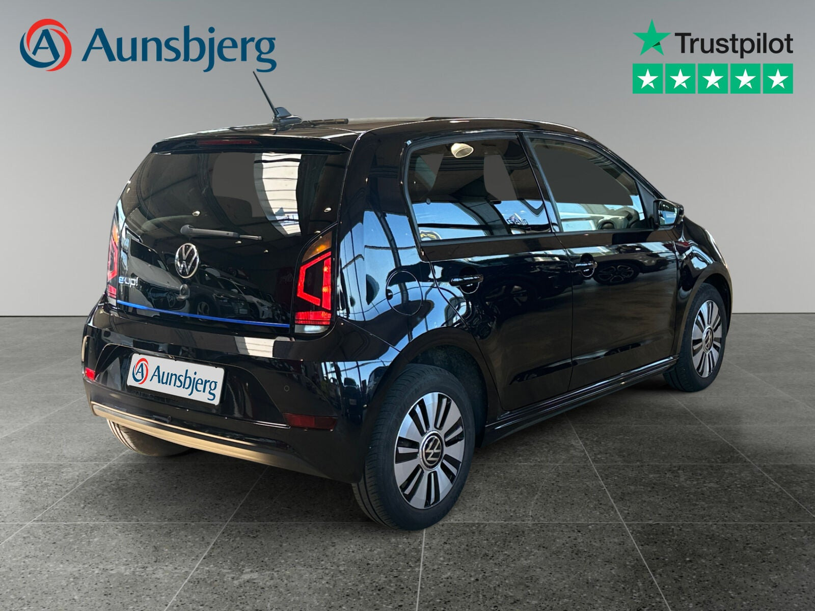 Sort VW E-UP! fra 2021