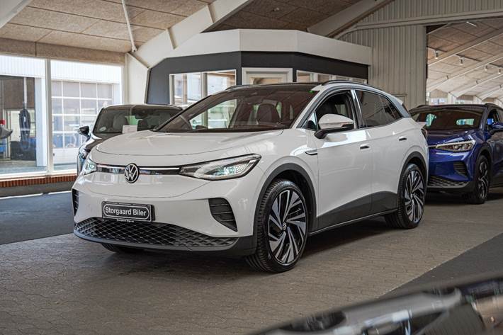 Hvid VW ID.4 fra 2021