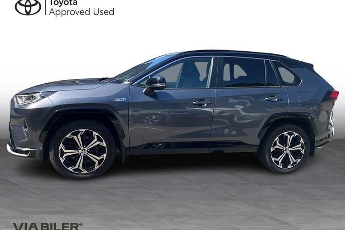 Grå Toyota RAV4 Plug-in fra 2021
