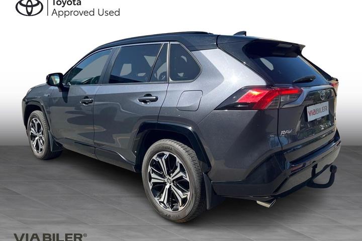 Grå Toyota RAV4 Plug-in fra 2021