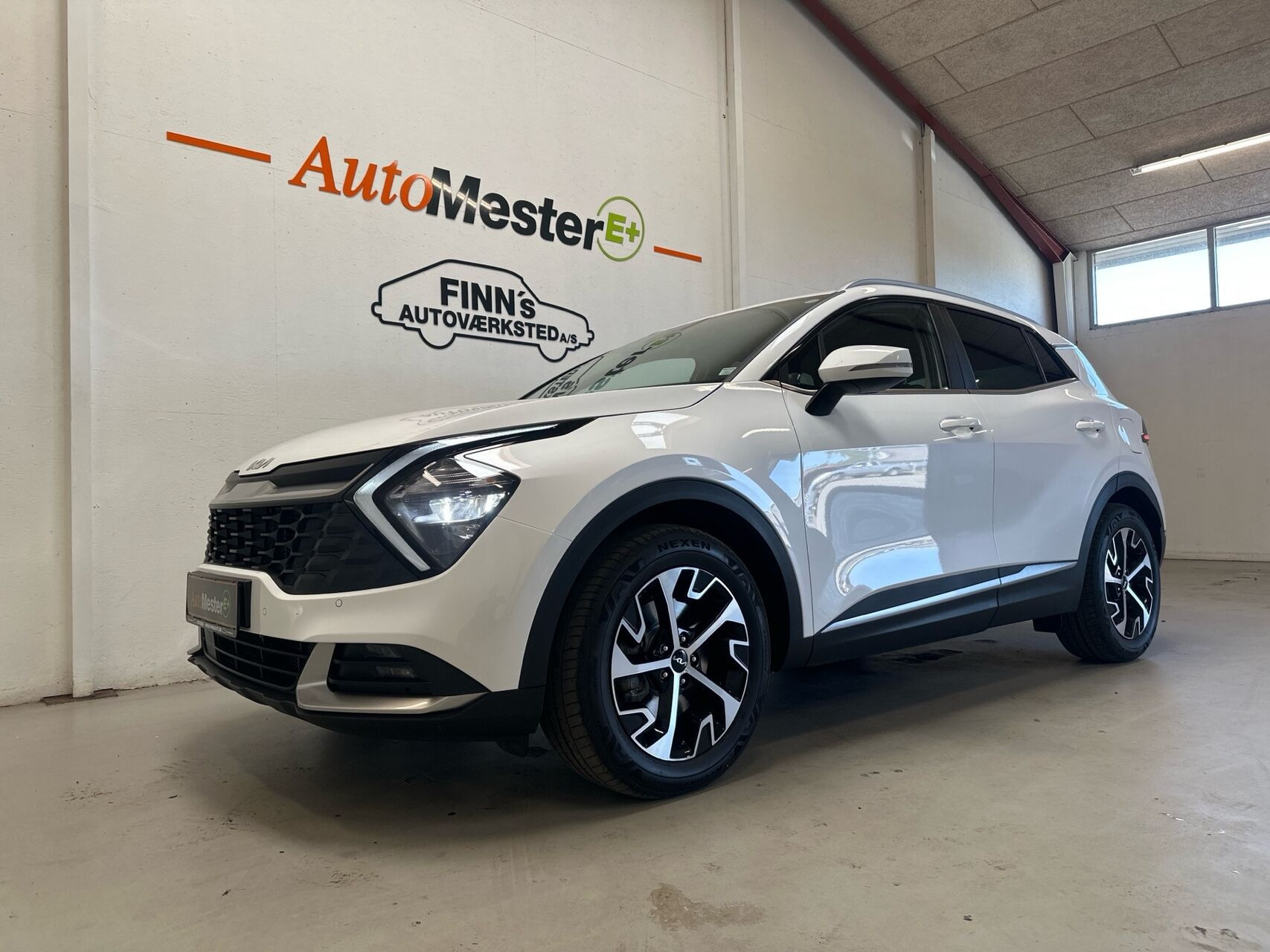 Hvid Kia Sportage fra 2022