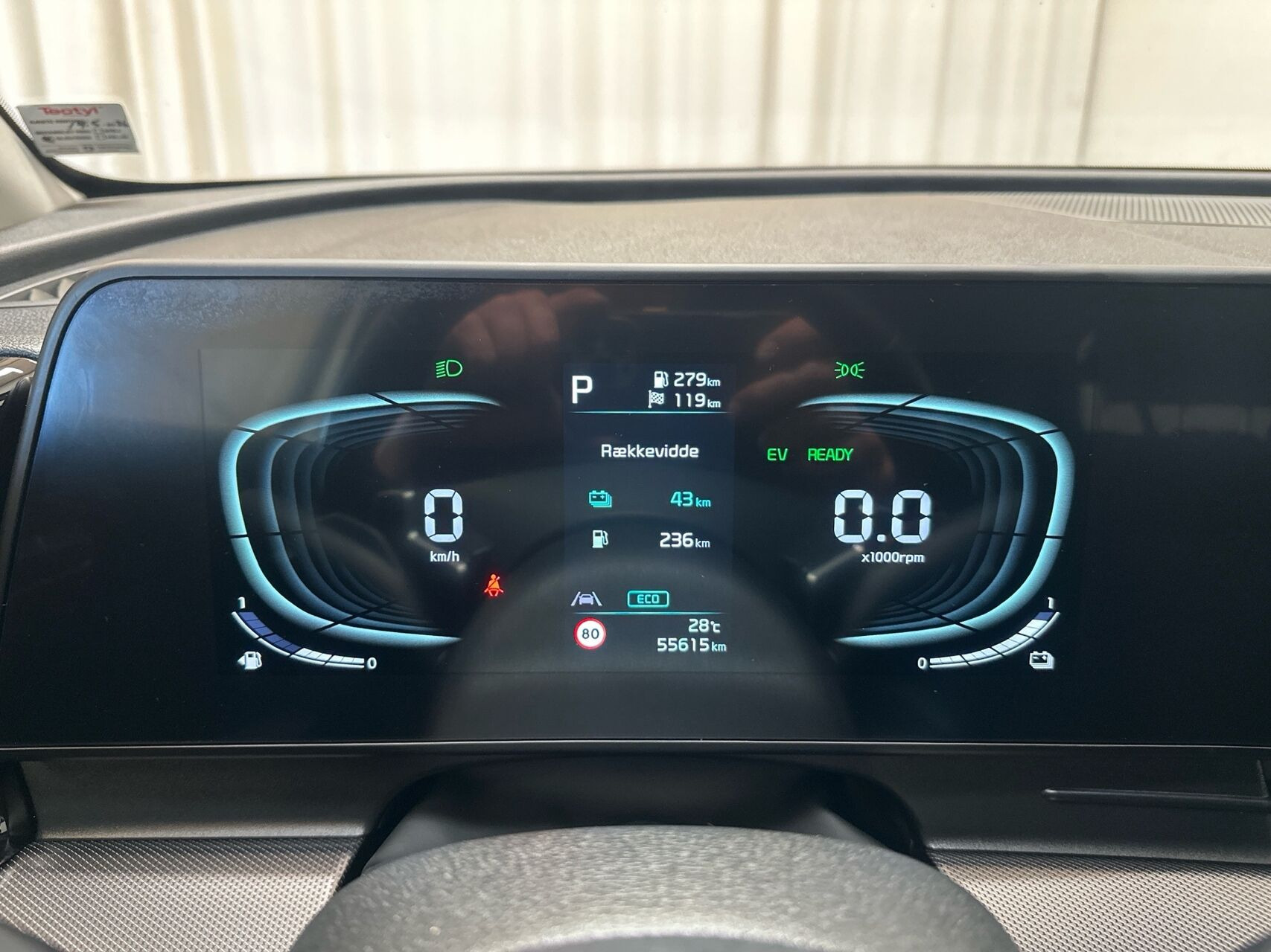 Hvid Kia Sportage fra 2022