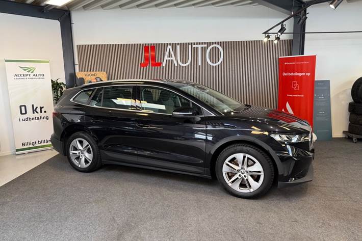 Sort Skoda Enyaq fra 2021